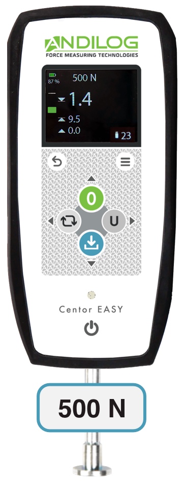 Digitální siloměr 0-500 N ANDILOG CENTOR Easy II