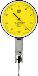 Úchylkoměr páčkový ±0,1/0,002 mm TESATAST horizontální